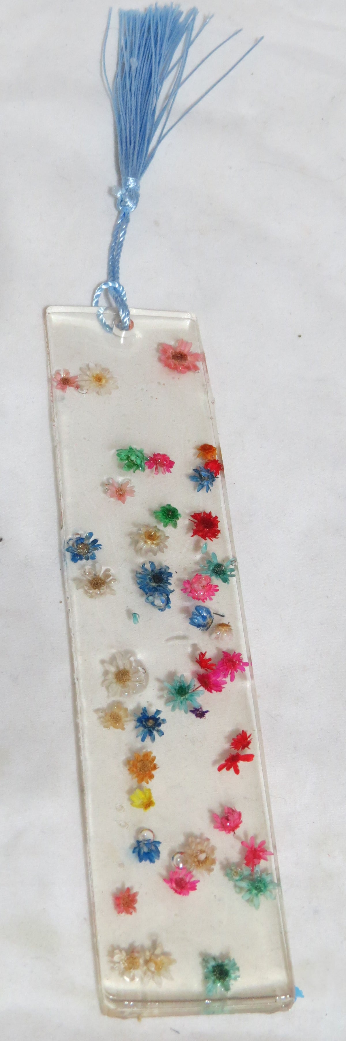 Flower Resin Bookmark