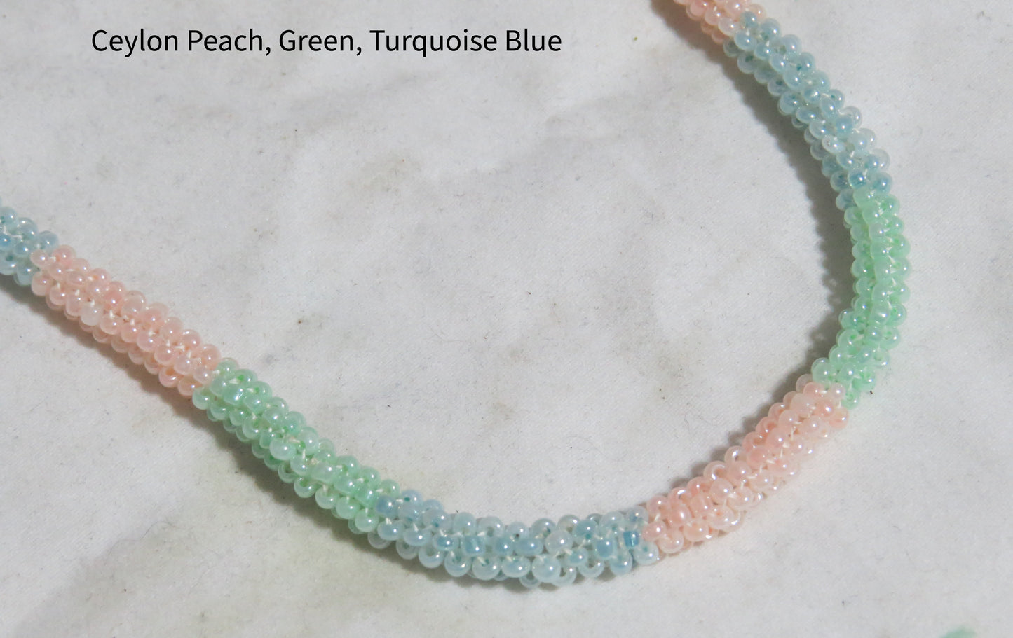 Tubular Peyote - Ceylon mix's