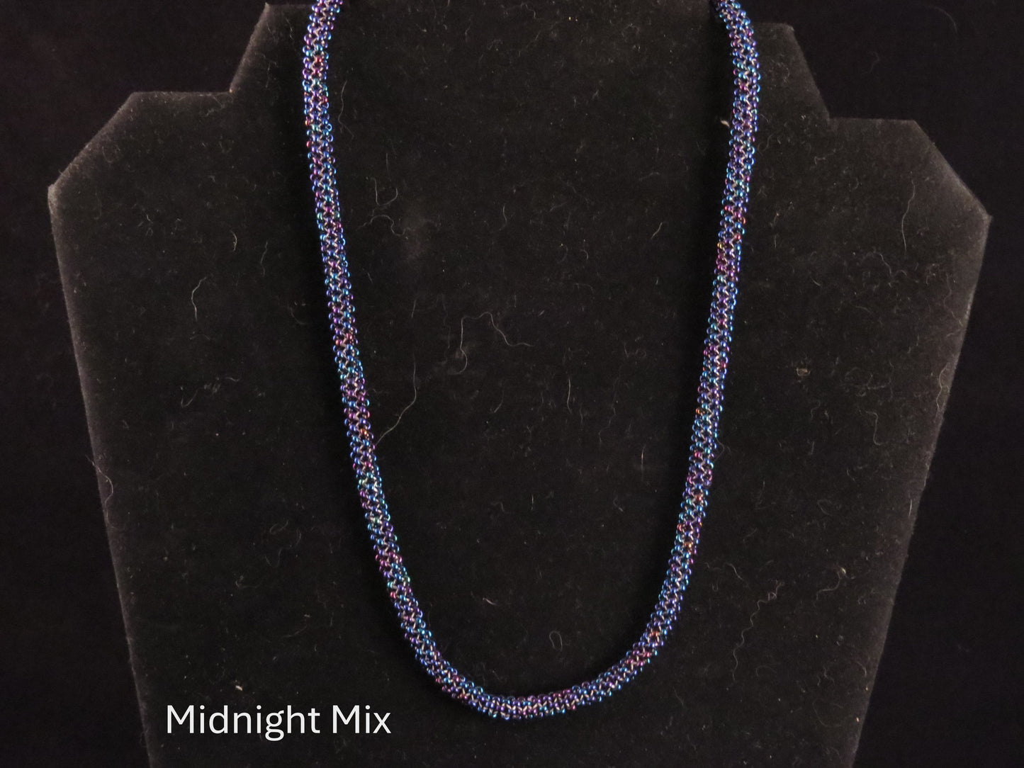 Tubular Peyote Necklaces- Mix's