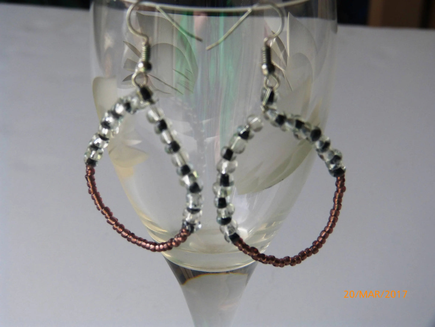 Color Block Teardrop Earrings