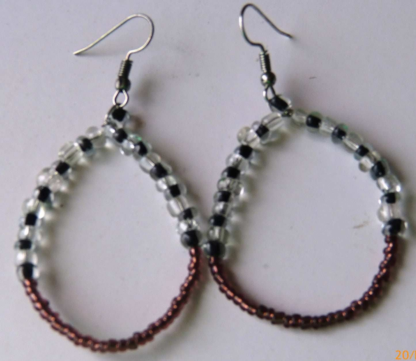 Color Block Teardrop Earrings