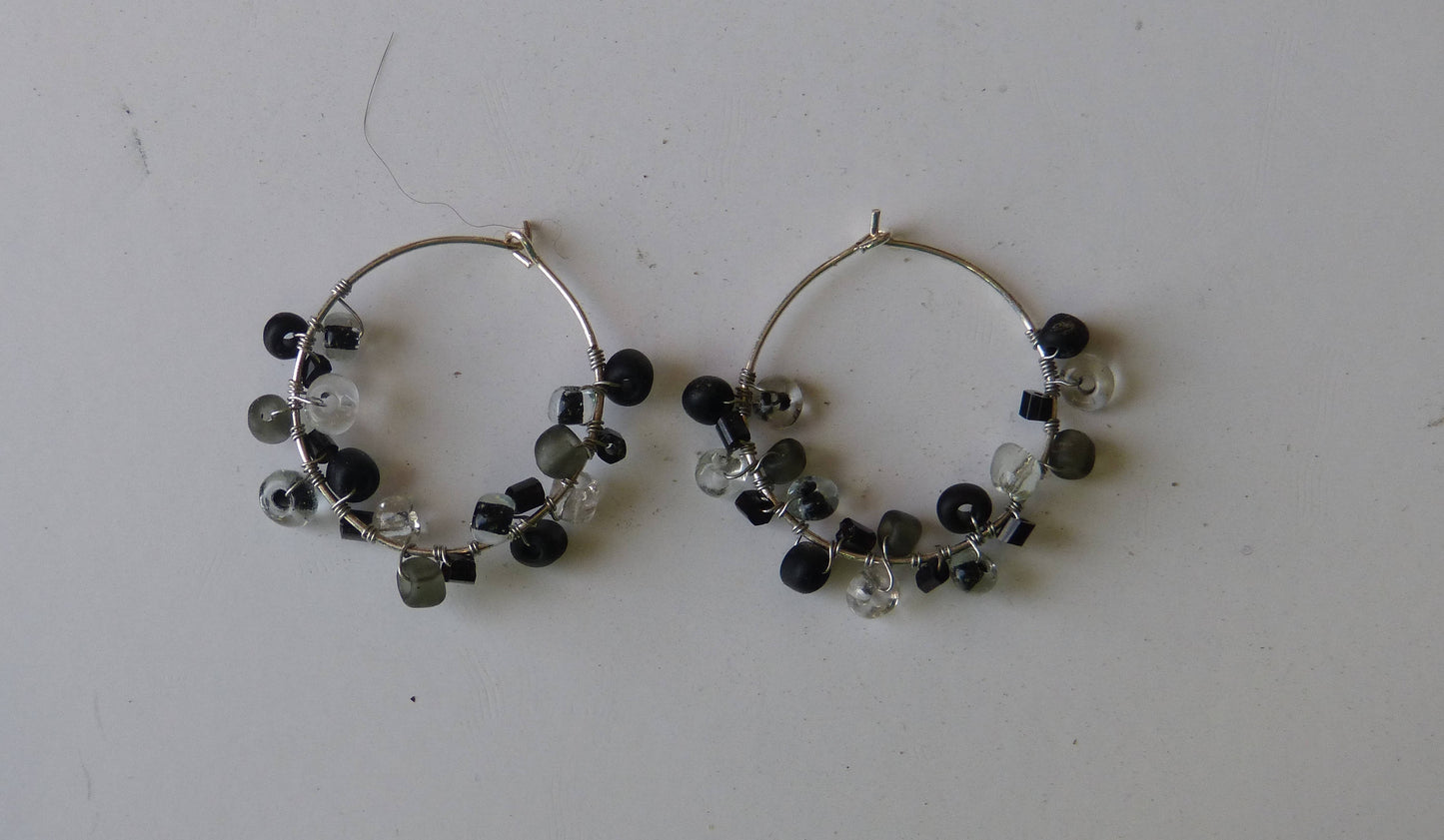 Bead Cluster Earrings