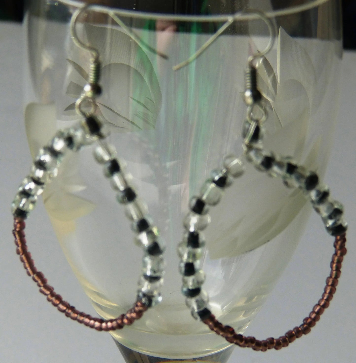 Color Block Teardrop Earrings