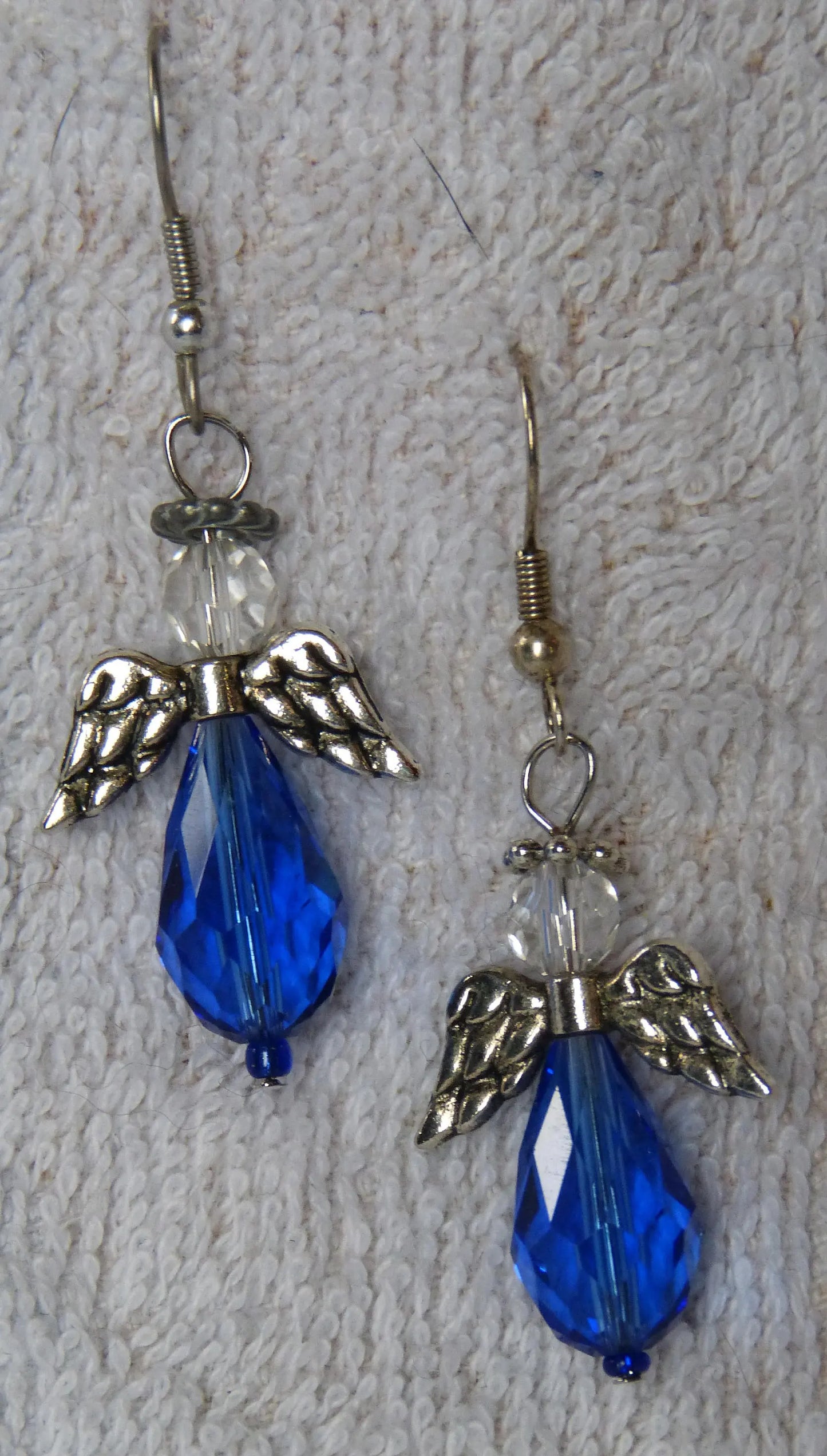 Large Silver Wing Angel
