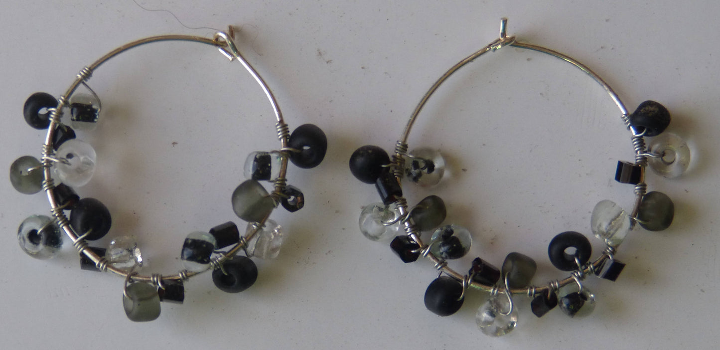 Bead Cluster Earrings
