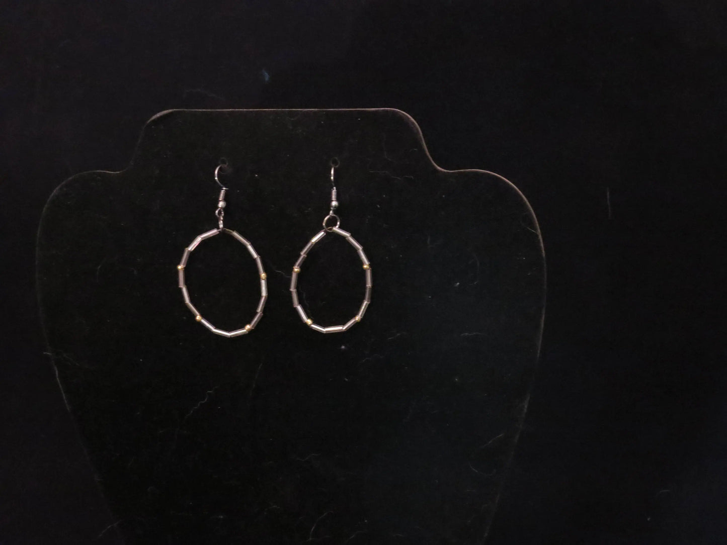 Silver & Gold Dot Earrings