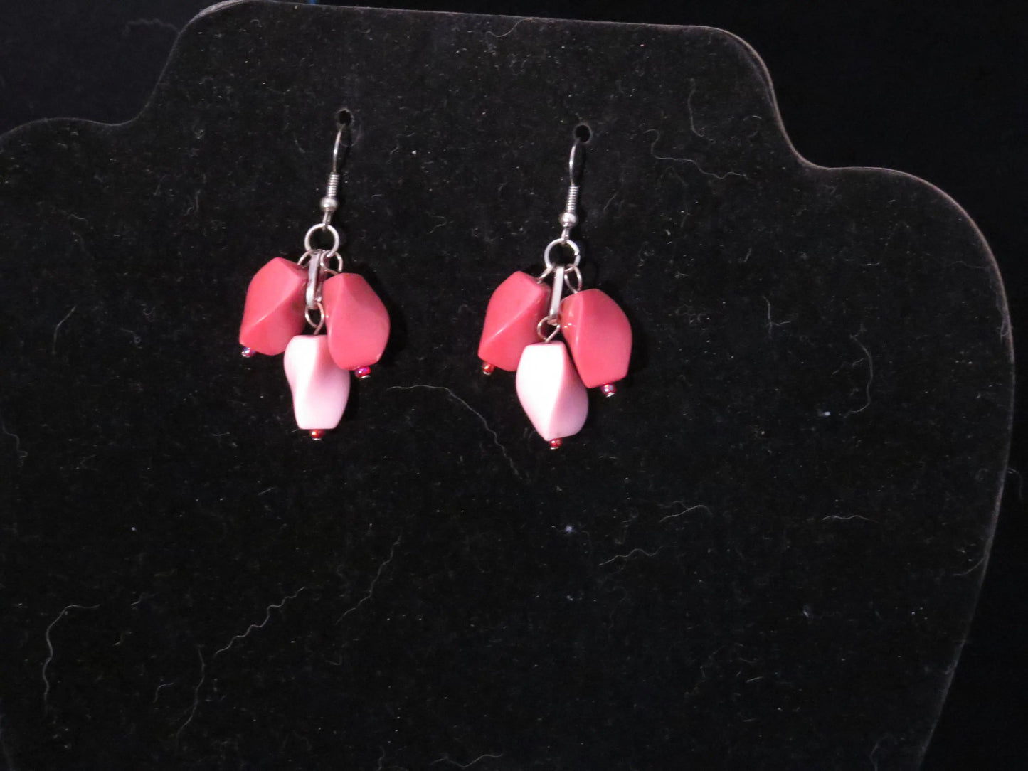Pink Dangle Earrings