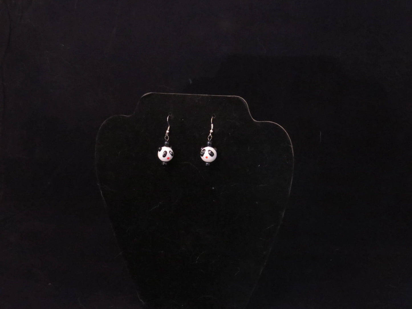 Panda Earrings