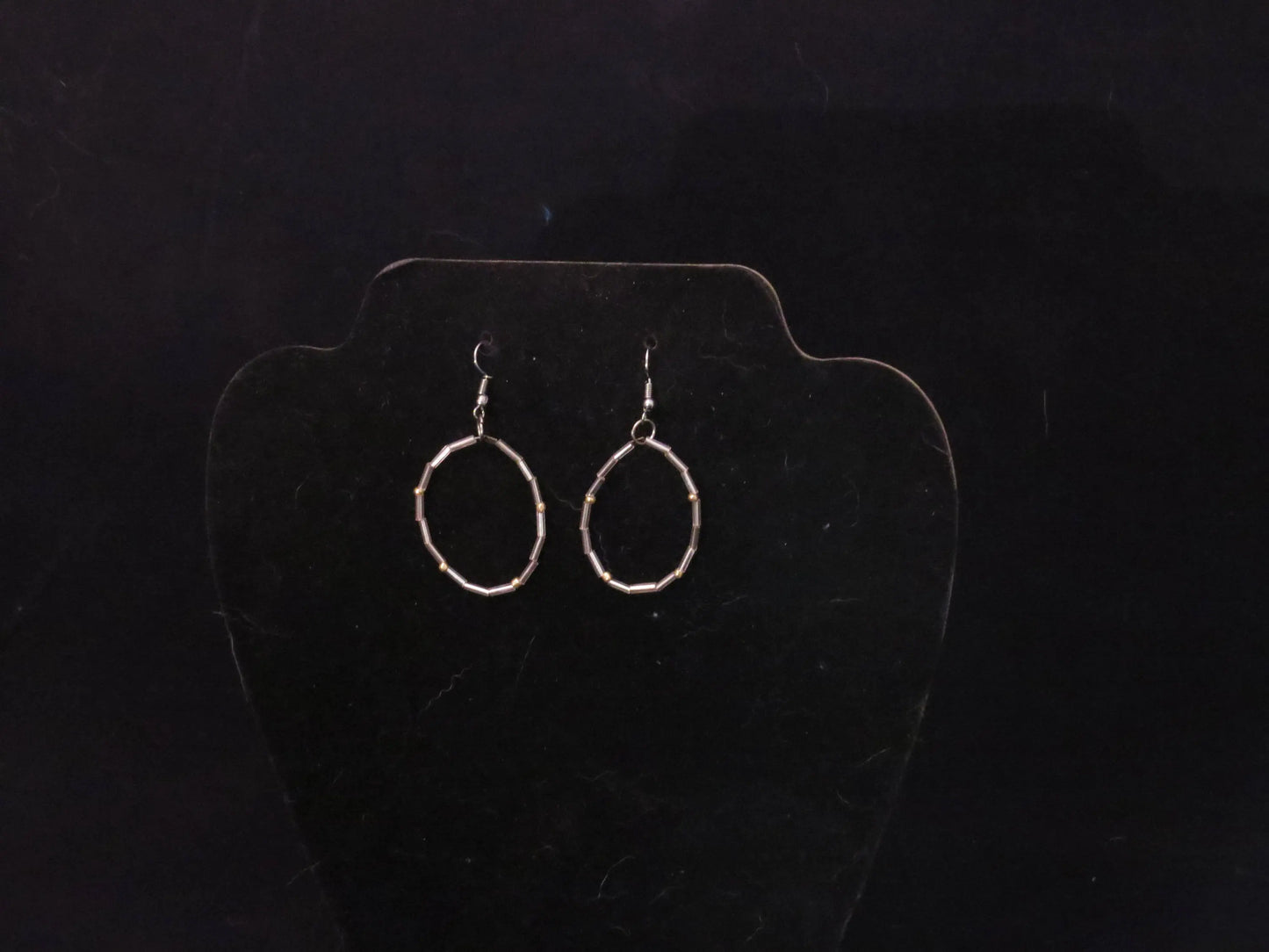 Silver & Gold Dot Earrings