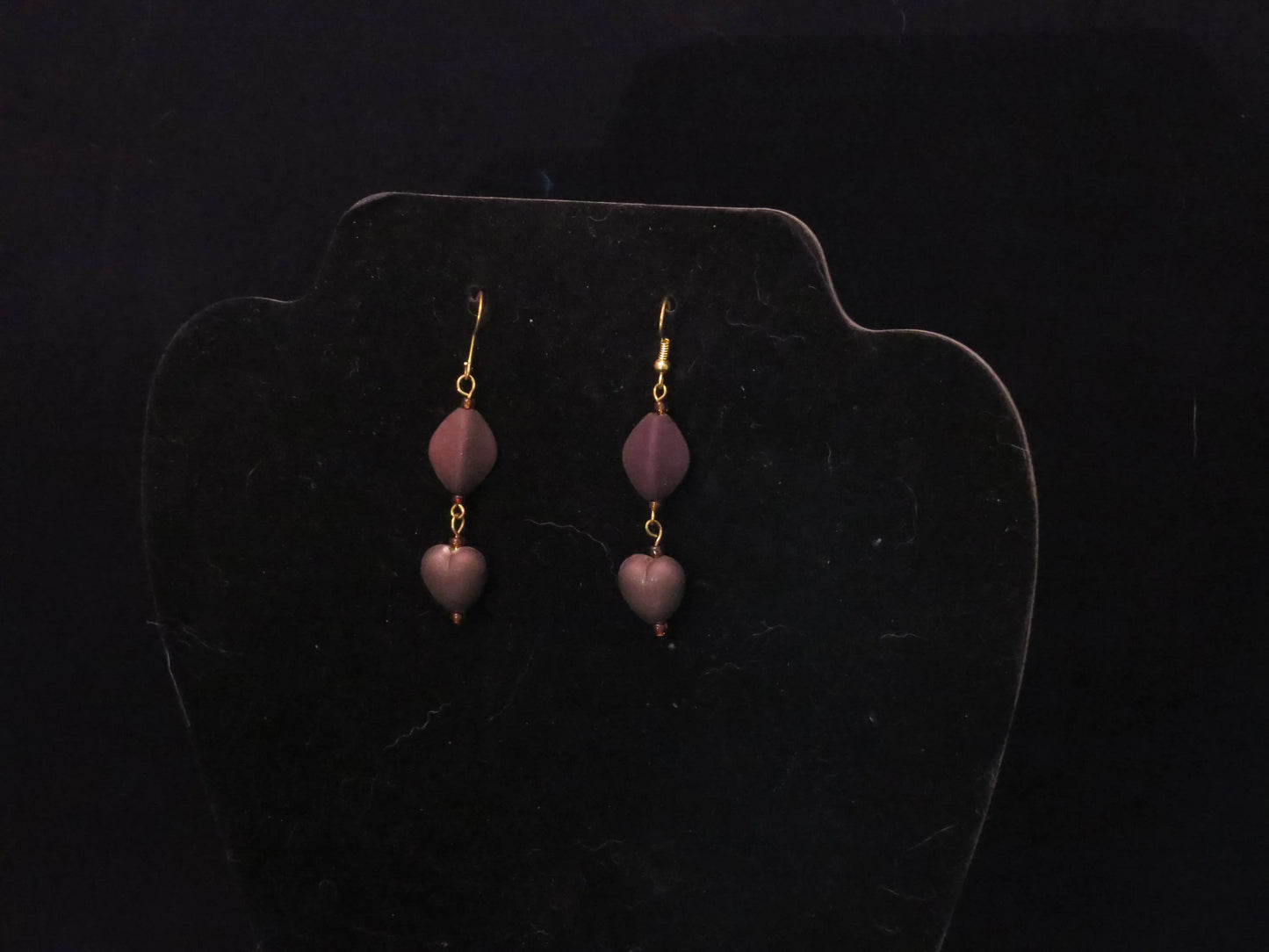 Hearts & Diamond Earrings