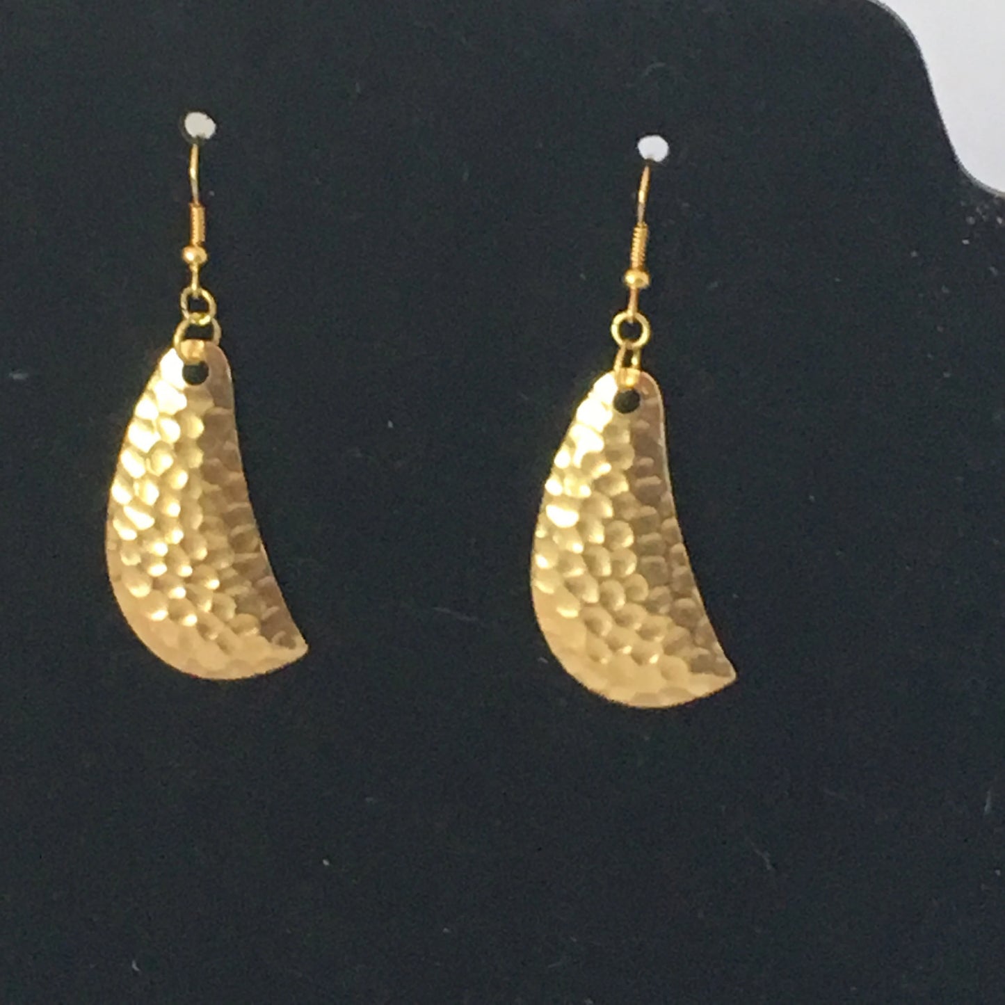 Gold Fishing Tackle Earrings