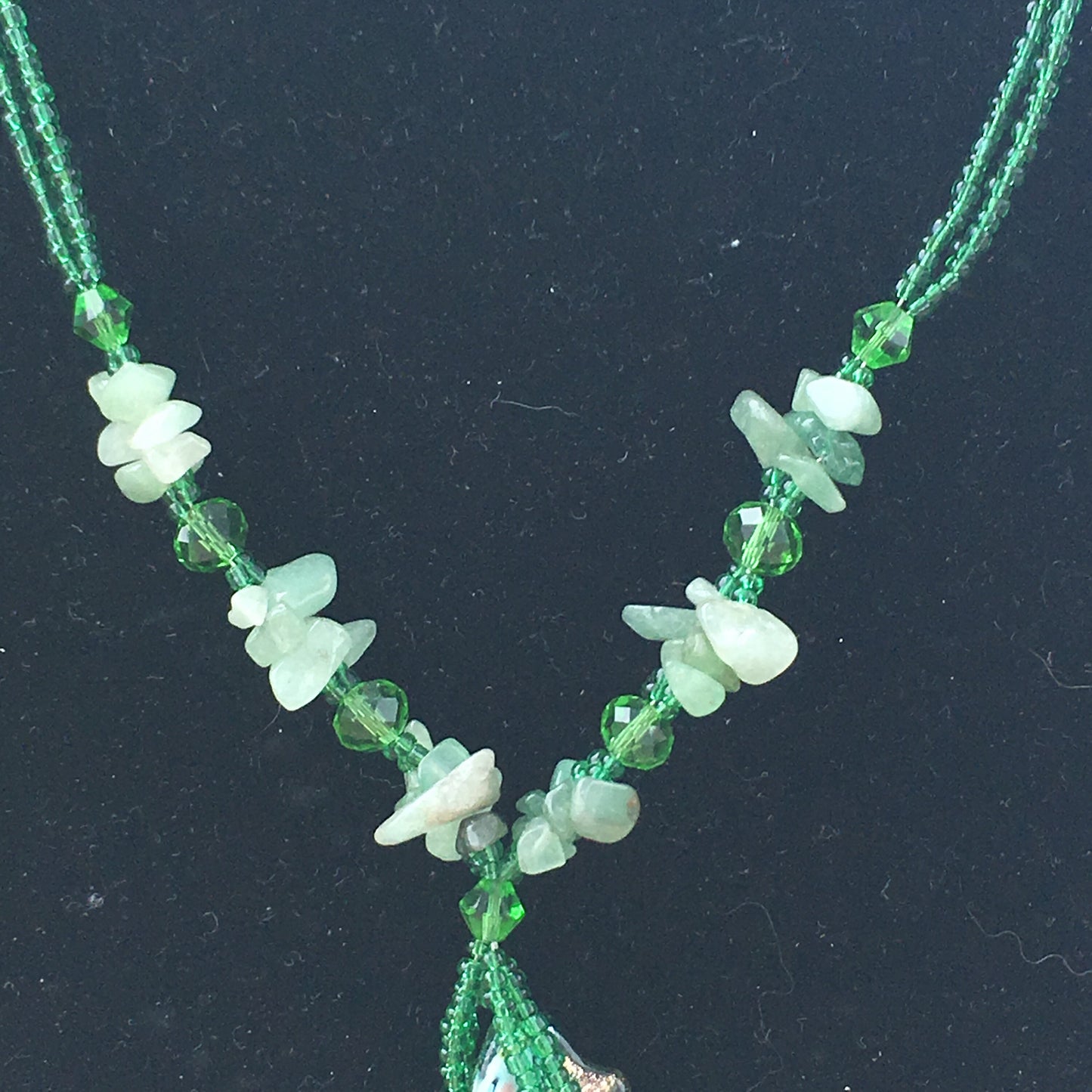 Green Butterfly Pendant
