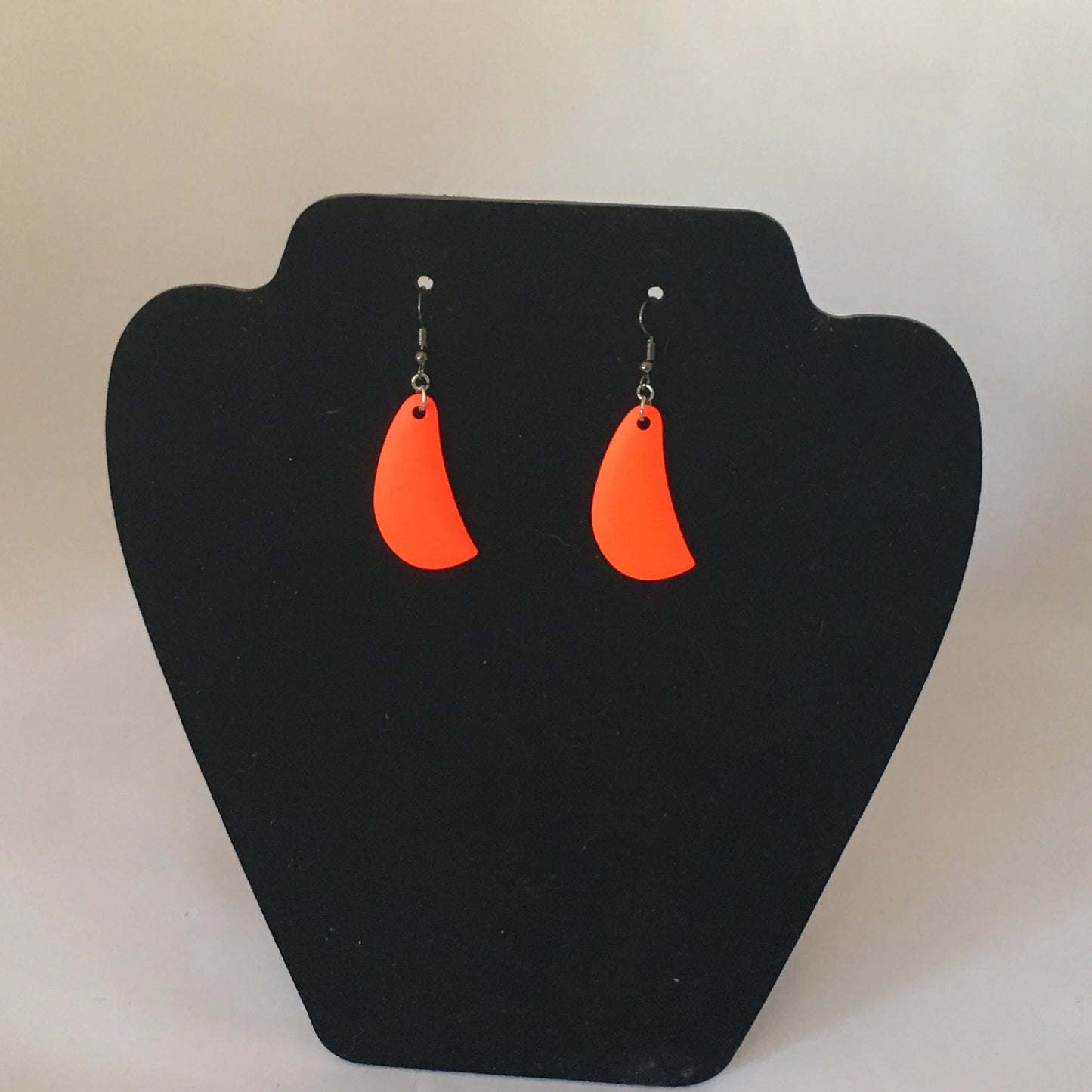 Orange Fishing Tackle Earrings