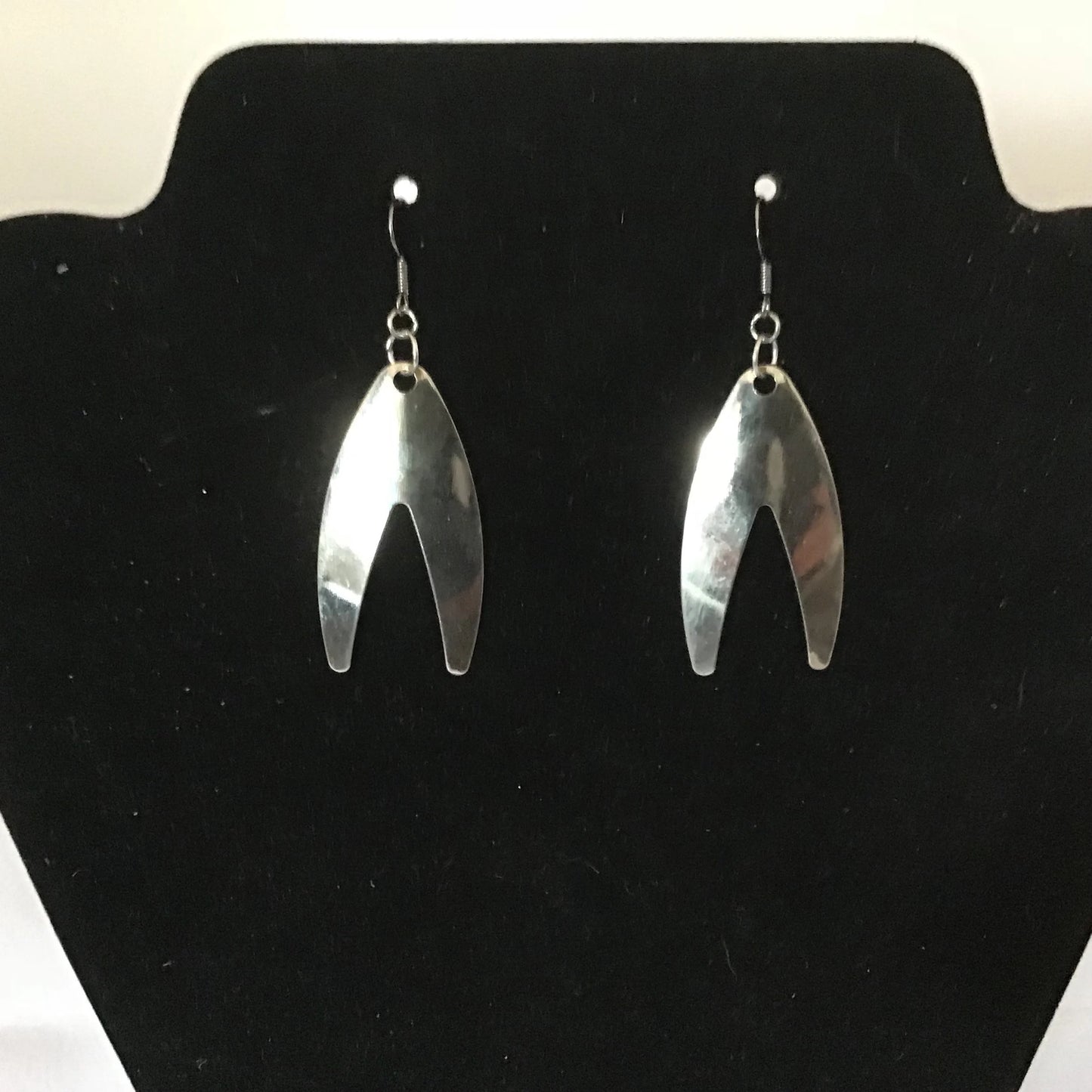 Black Fin Tackle Earrings