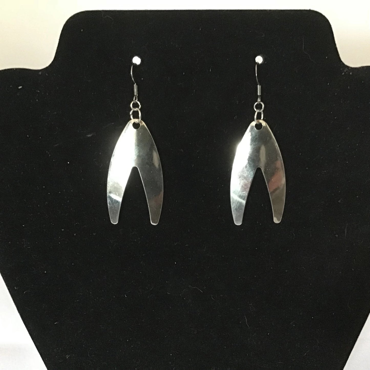 Black Fin Tackle Earrings