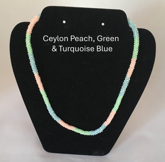 Tubular Peyote - Ceylon mix's