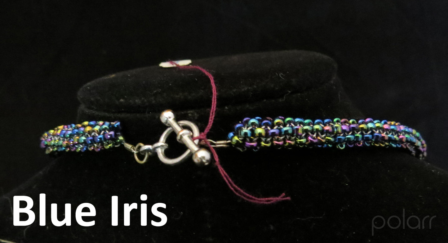 Tubular Peyote Necklaces- Mix's