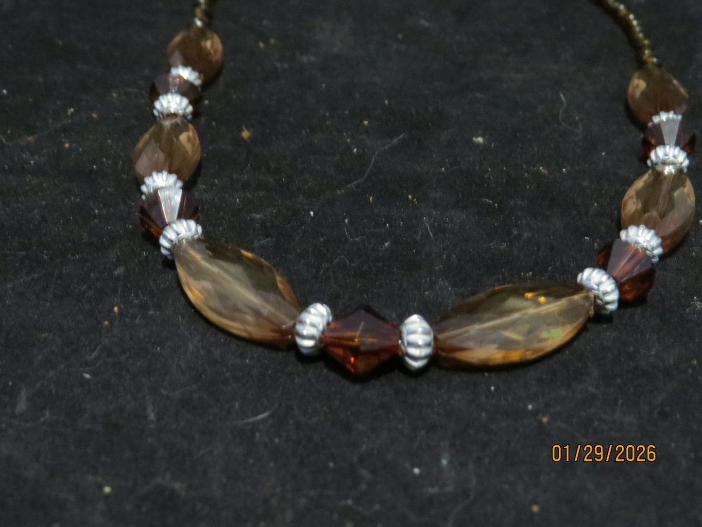 Brown Beaded Necklace