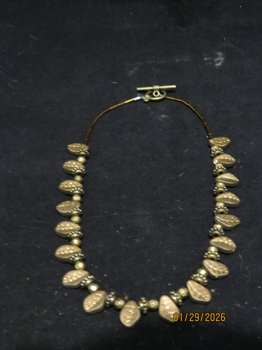 Leaf Beaded Necklace