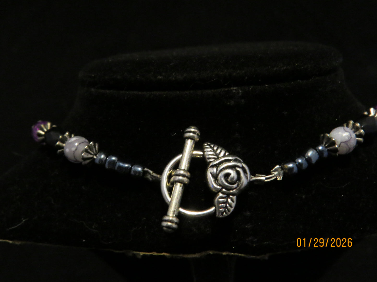 Purple Butterfly Necklace