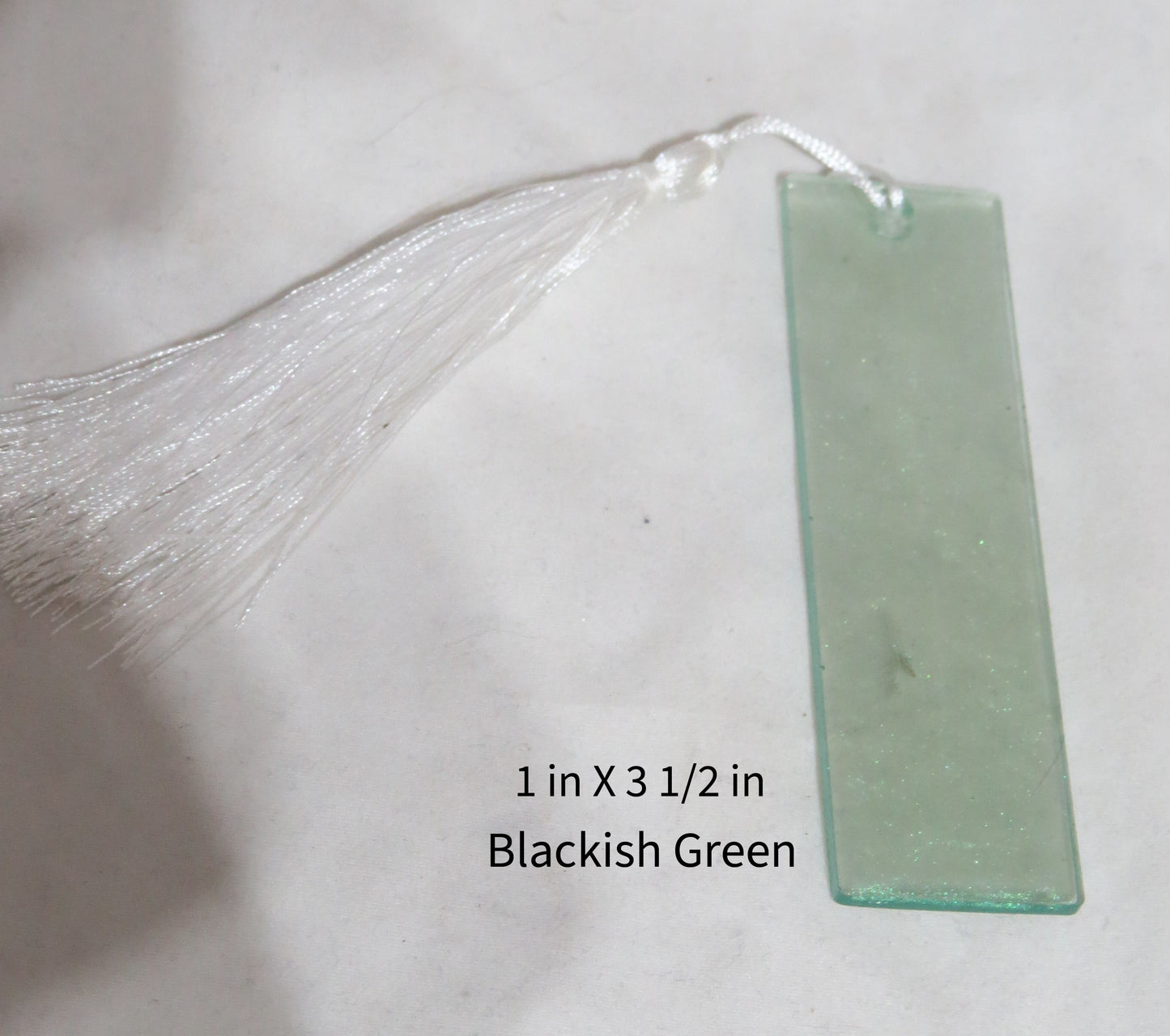 Blackish Green Resin Bookmarks