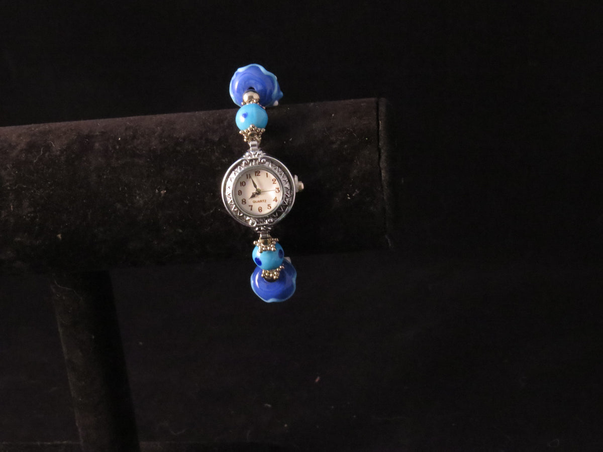 Handmade Winter Beaded Watch