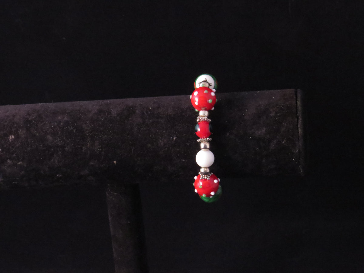 Handmade Christmas Beaded Watch