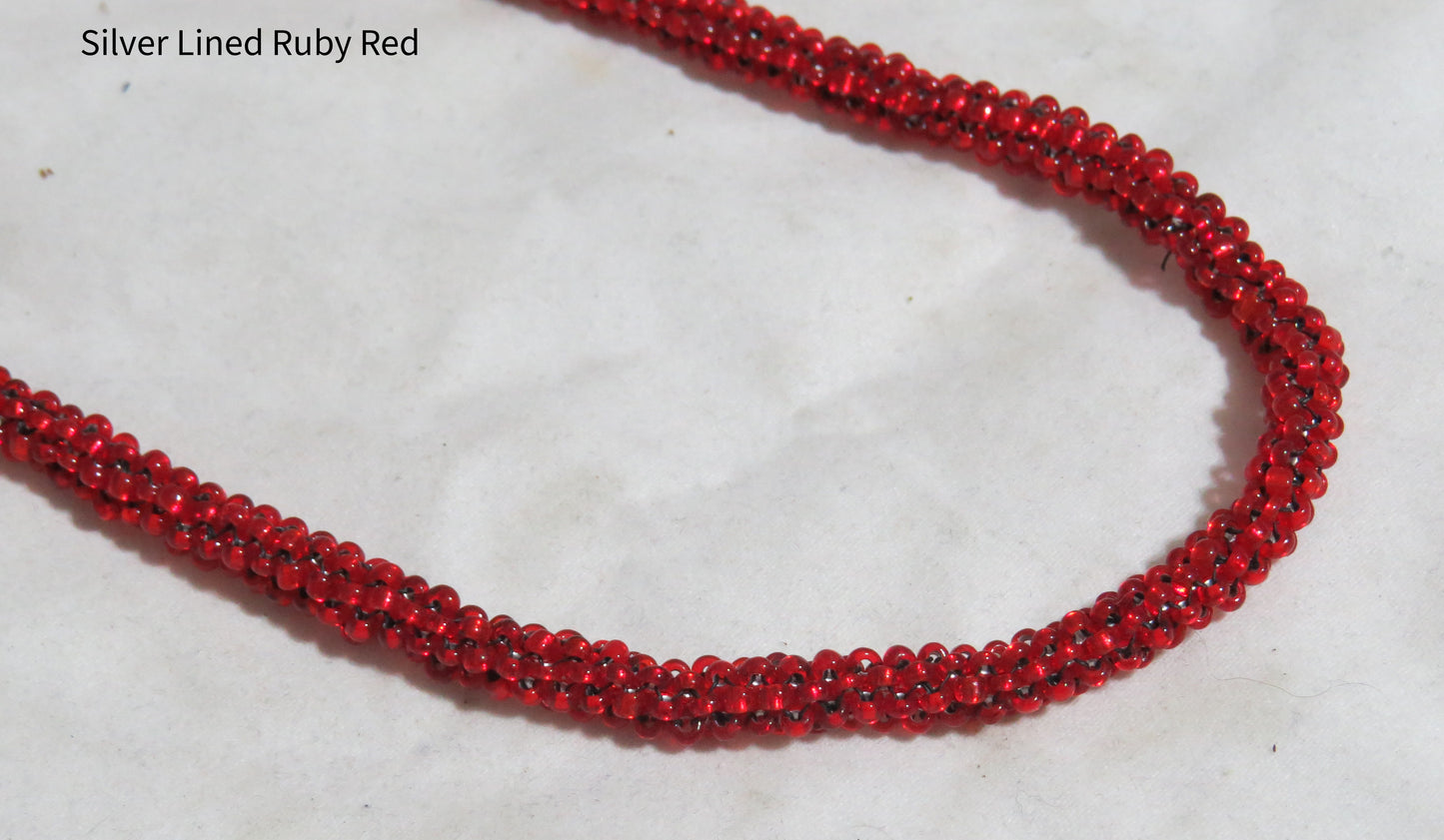 Tubular Peyote - Silver Lined