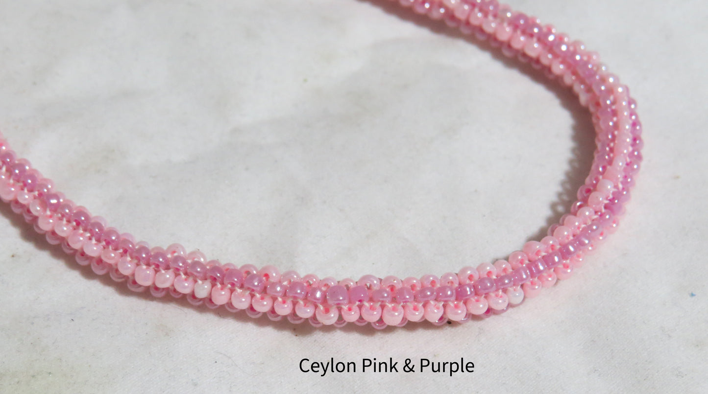 Tubular Peyote - Ceylon mix's