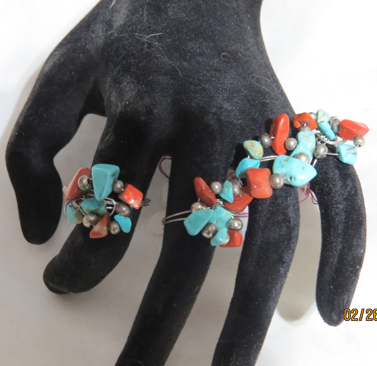 Stone Chip Wire Wrap Rings