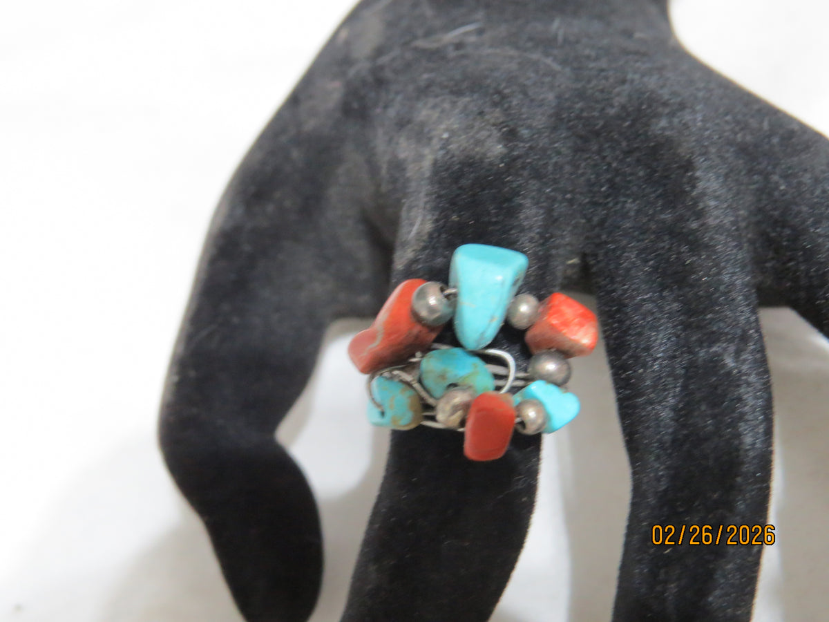 Stone Chip Wire Wrap Rings