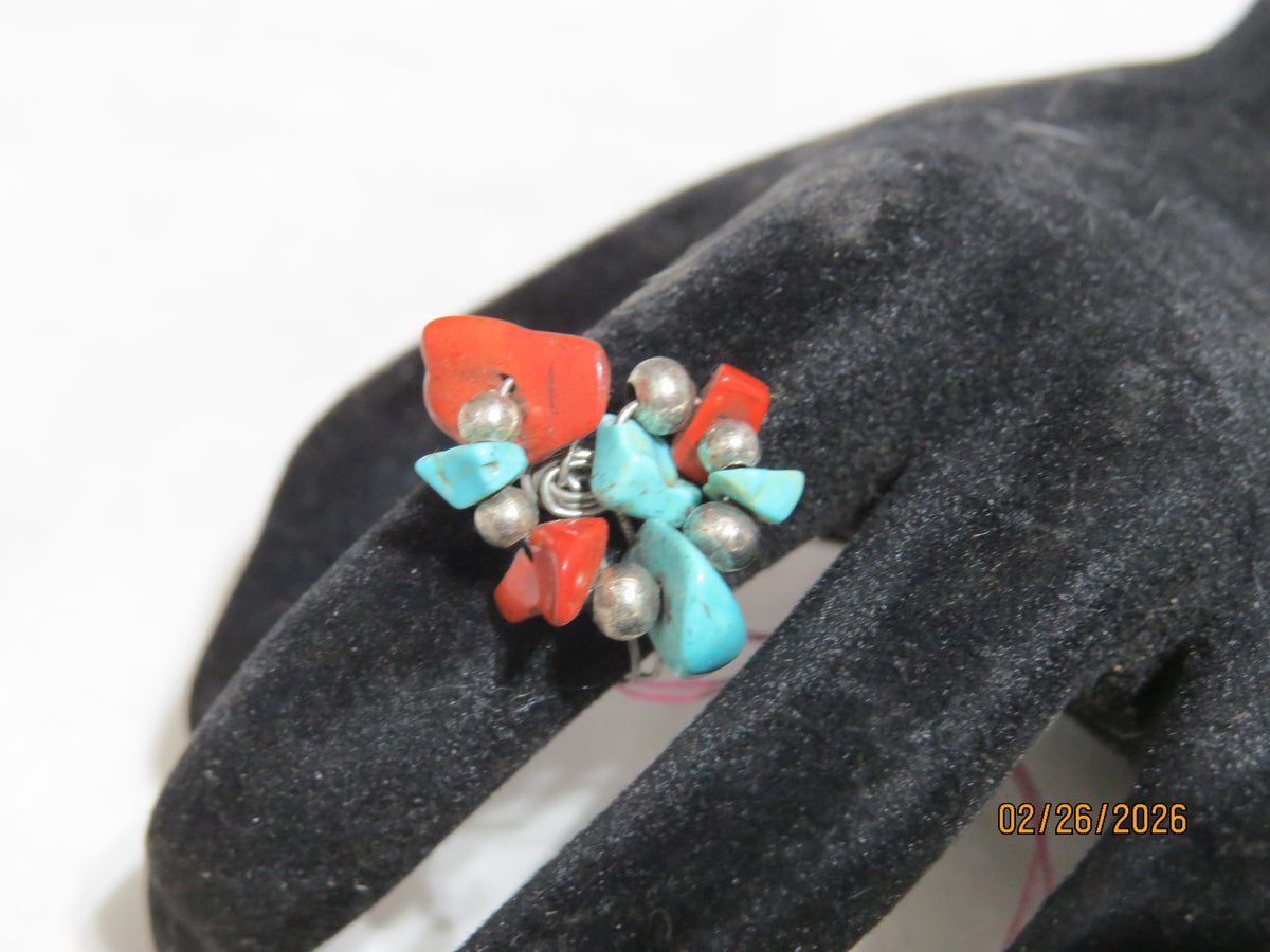 Stone Chip Wire Wrap Rings