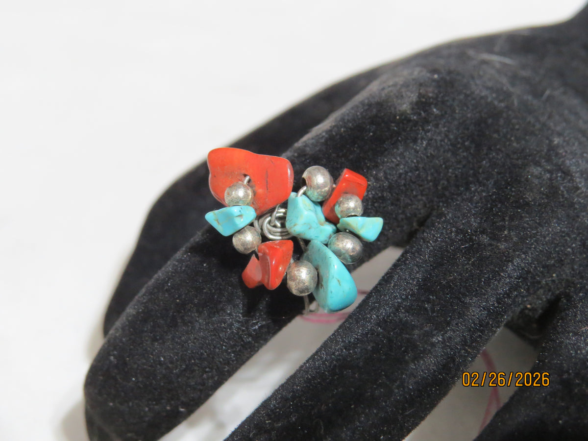 Stone Chip Wire Wrap Rings