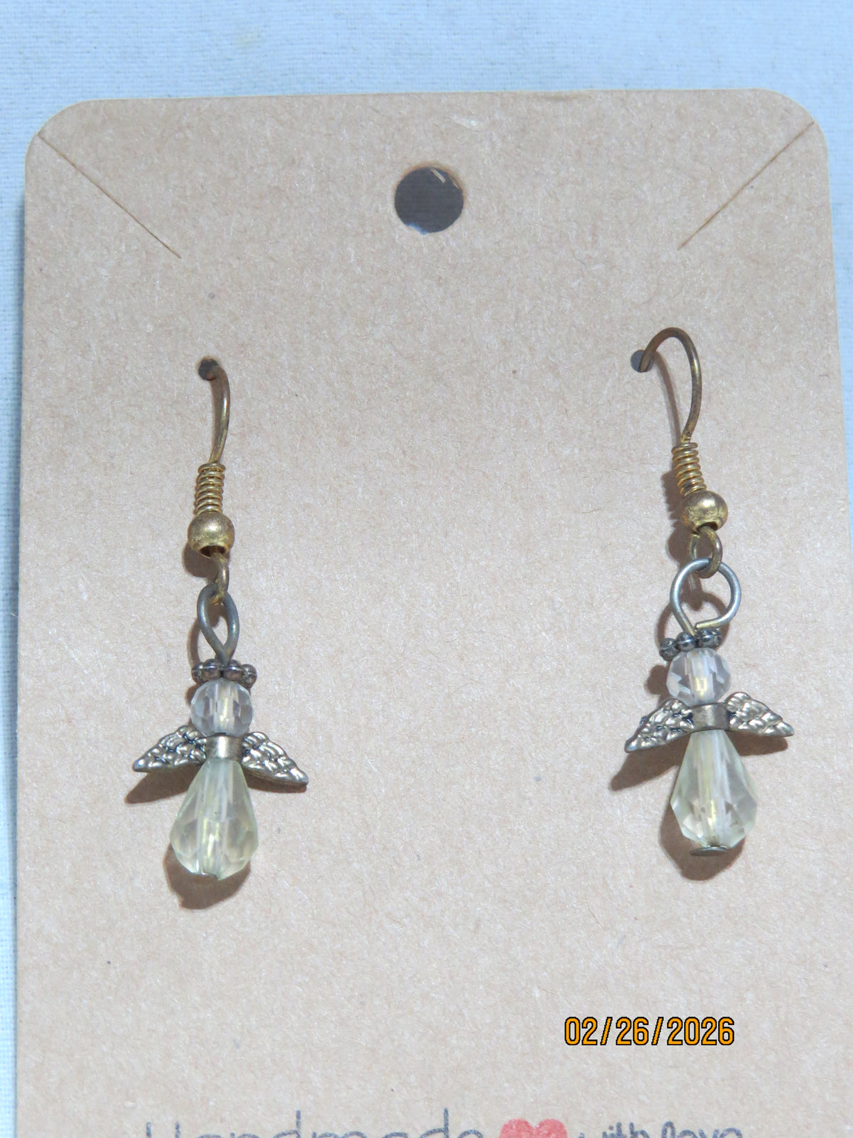 Small Gold Wing Angels