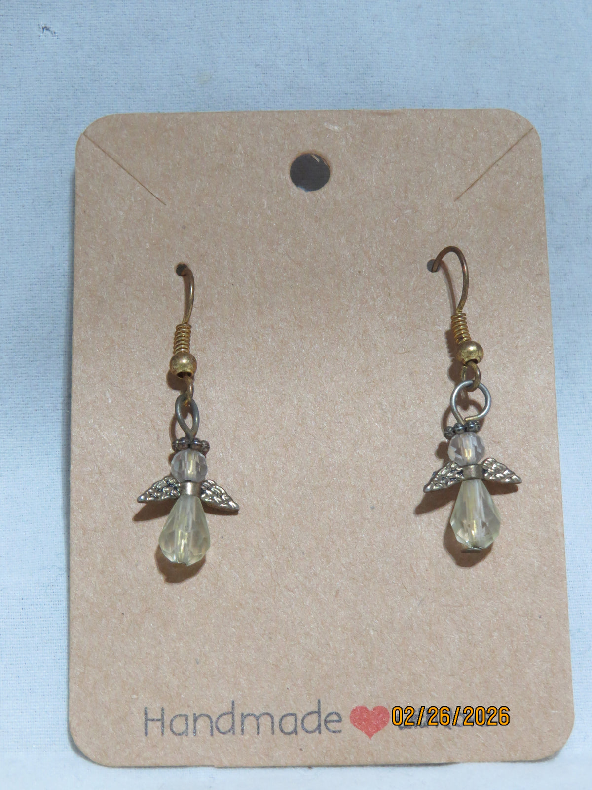 Small Gold Wing Angels