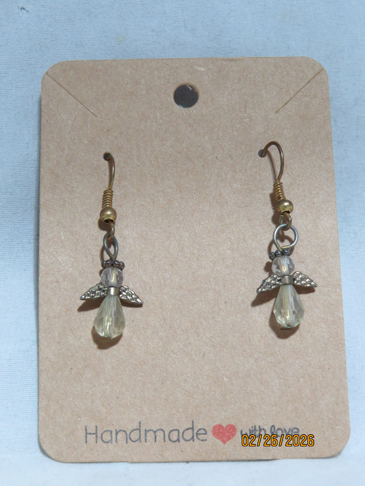 Small Gold Wing Angels
