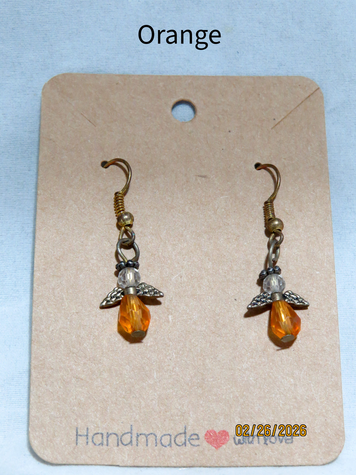 Small Gold Wing Angels