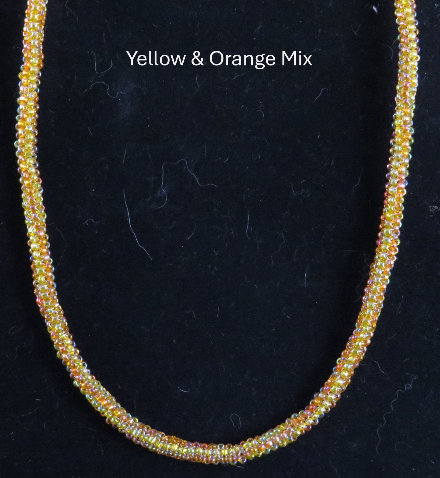 Tubular Peyote Necklaces- Mix's