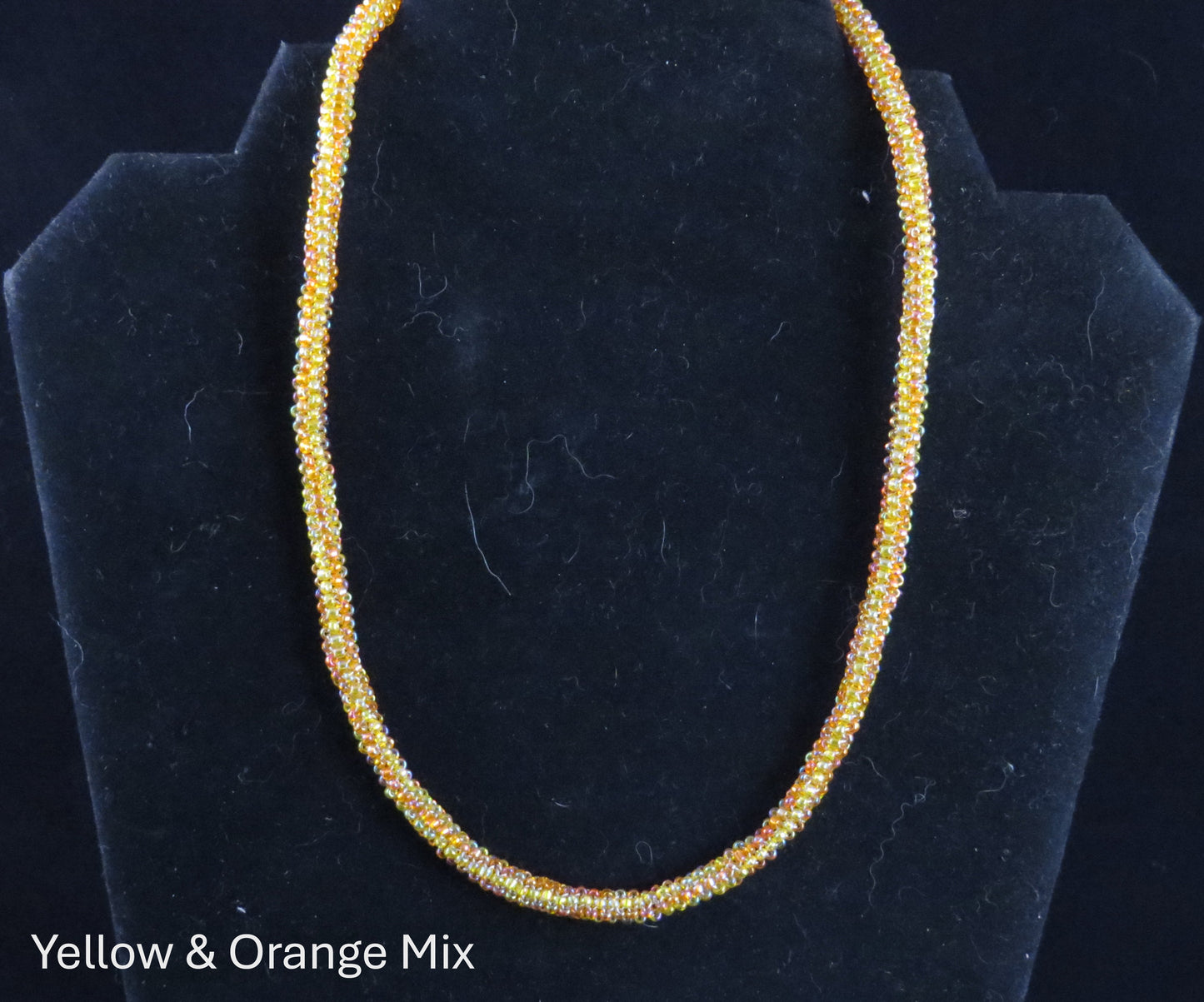 Tubular Peyote Necklaces- Mix's