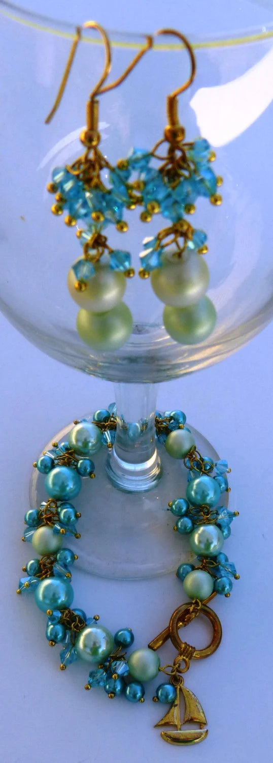 Marina Bracelet & Earring Set