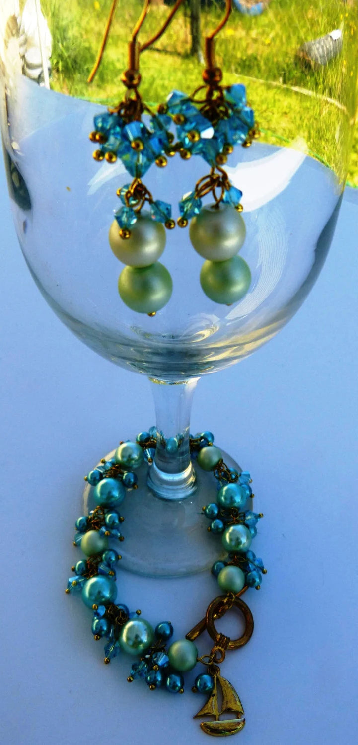 Marina Bracelet & Earring Set