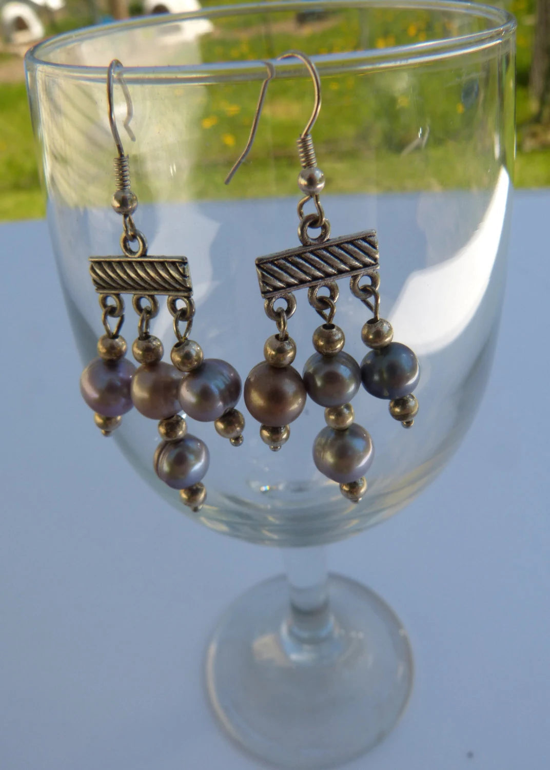 Dripping Pearls Earrings
