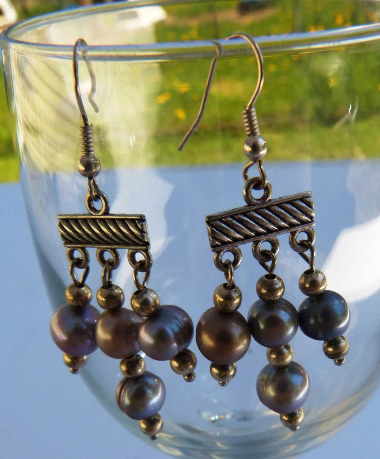 Dripping Pearls Earrings