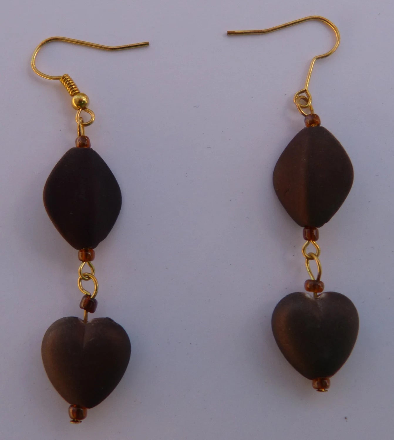 Hearts & Diamond Earrings