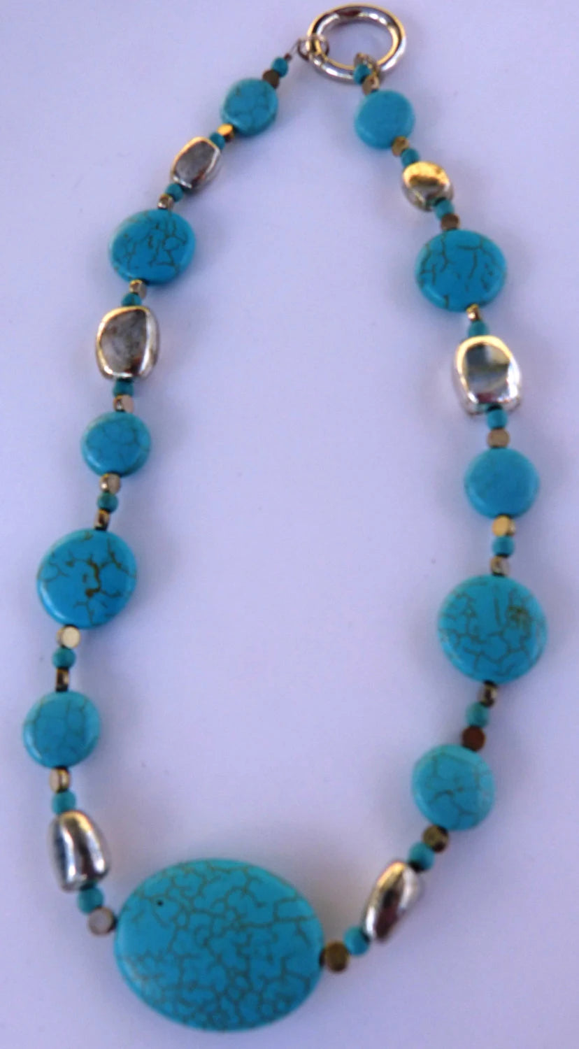Turquoise & Silver Set