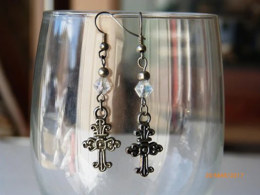Cross Earrings