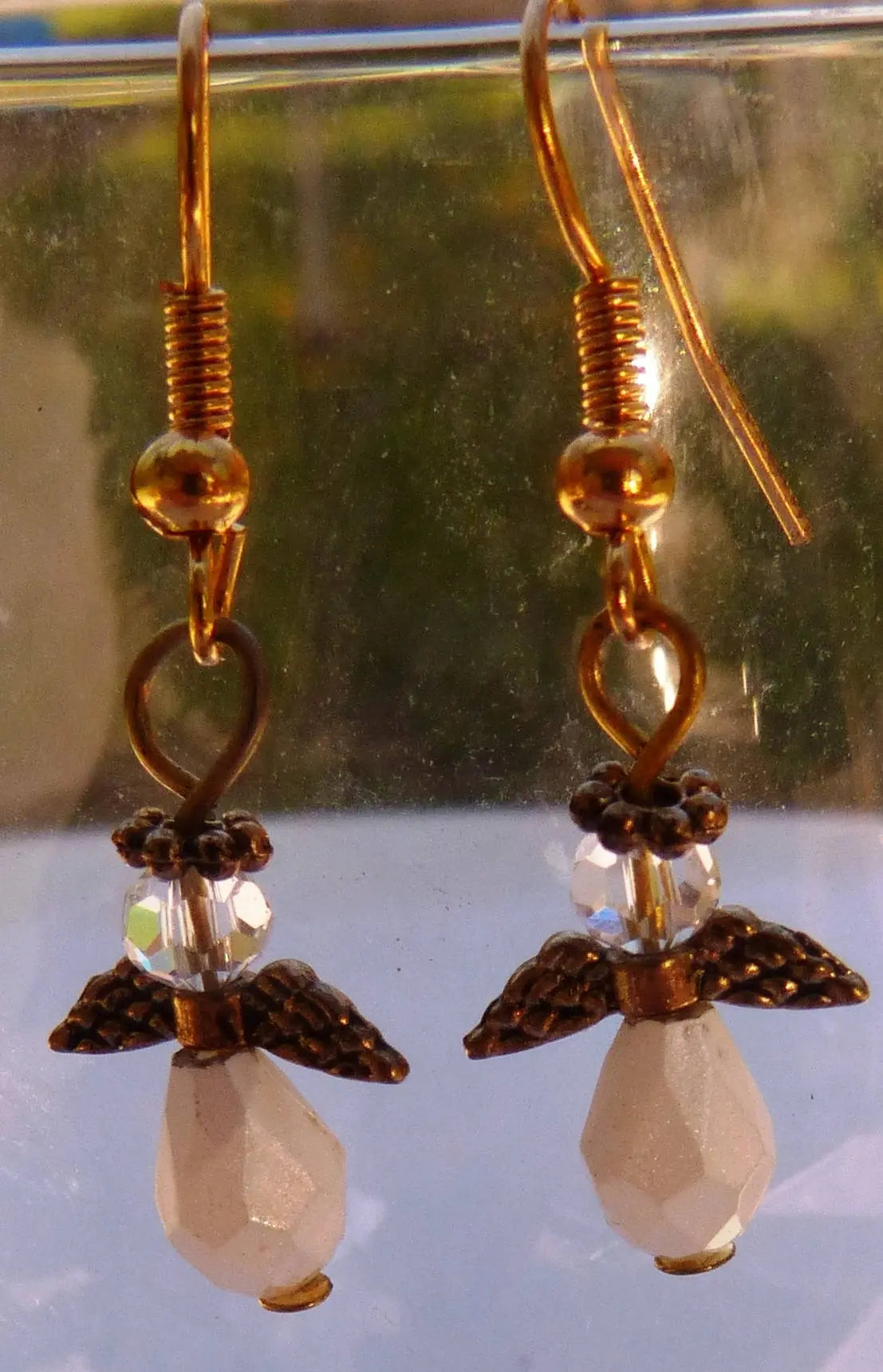 Small Gold Wing Angels