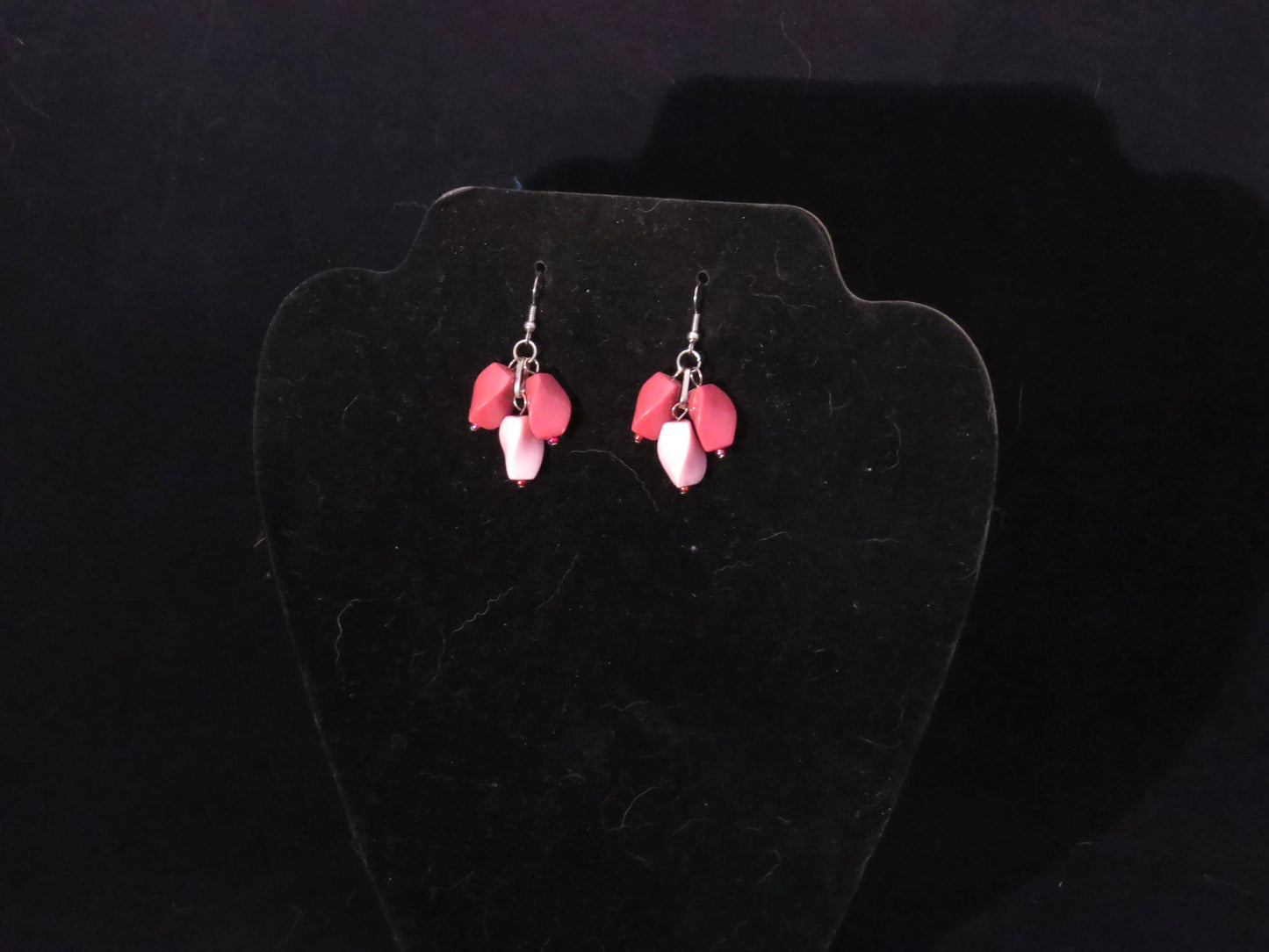 Pink Dangle Earrings
