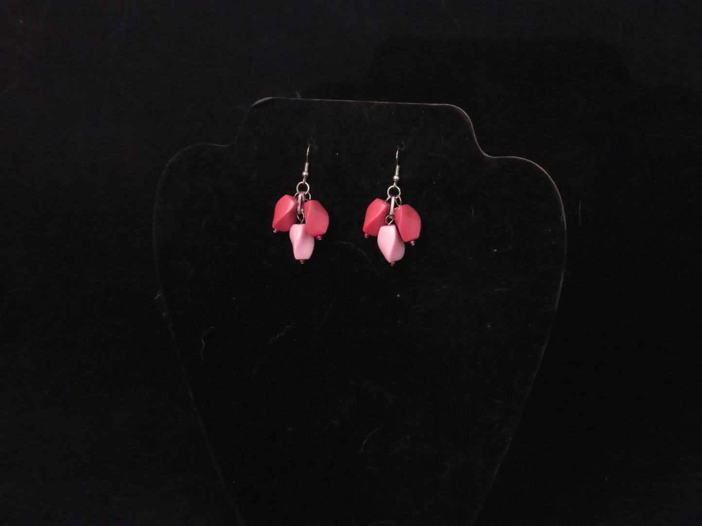 Pink Dangle Earrings