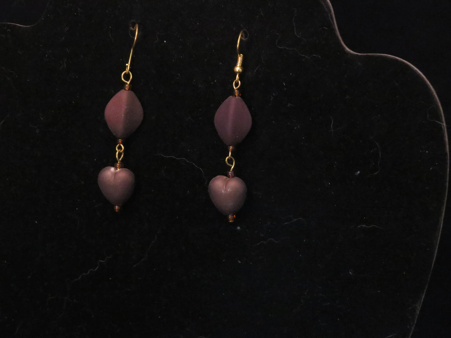 Hearts & Diamond Earrings